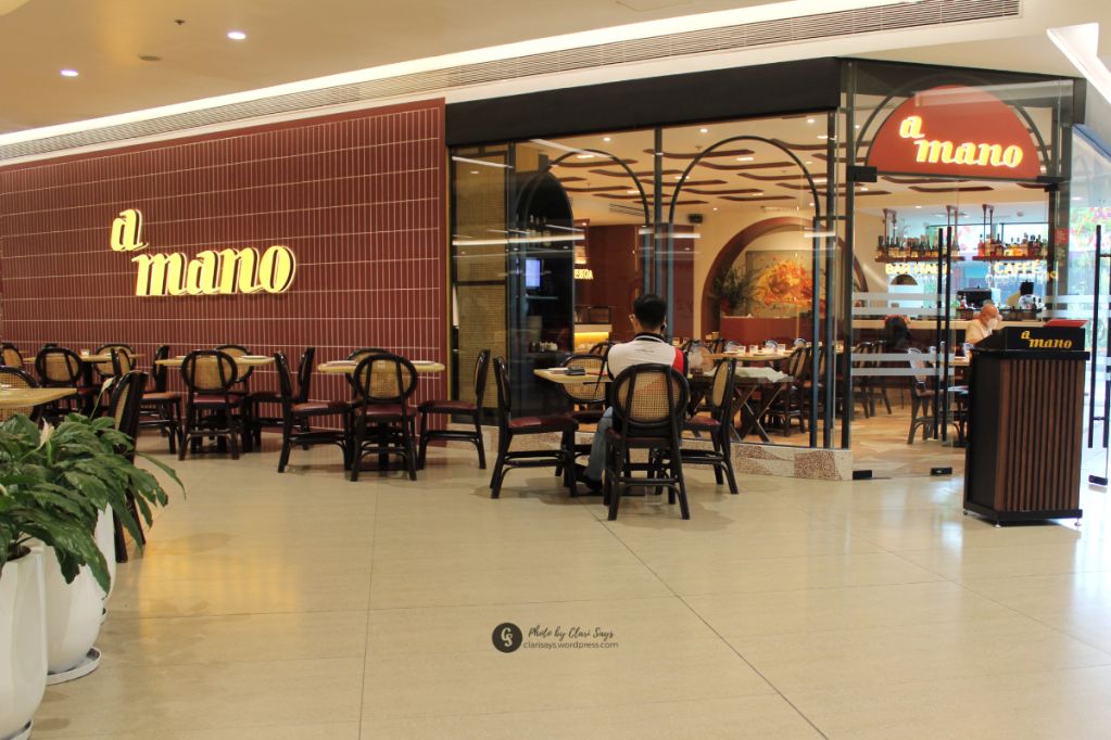 Tasting Italy at a mano: A Culinary Journey in New Gateway Mall 2, Araneta City